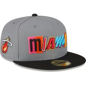 New school Miami heat SnapBack